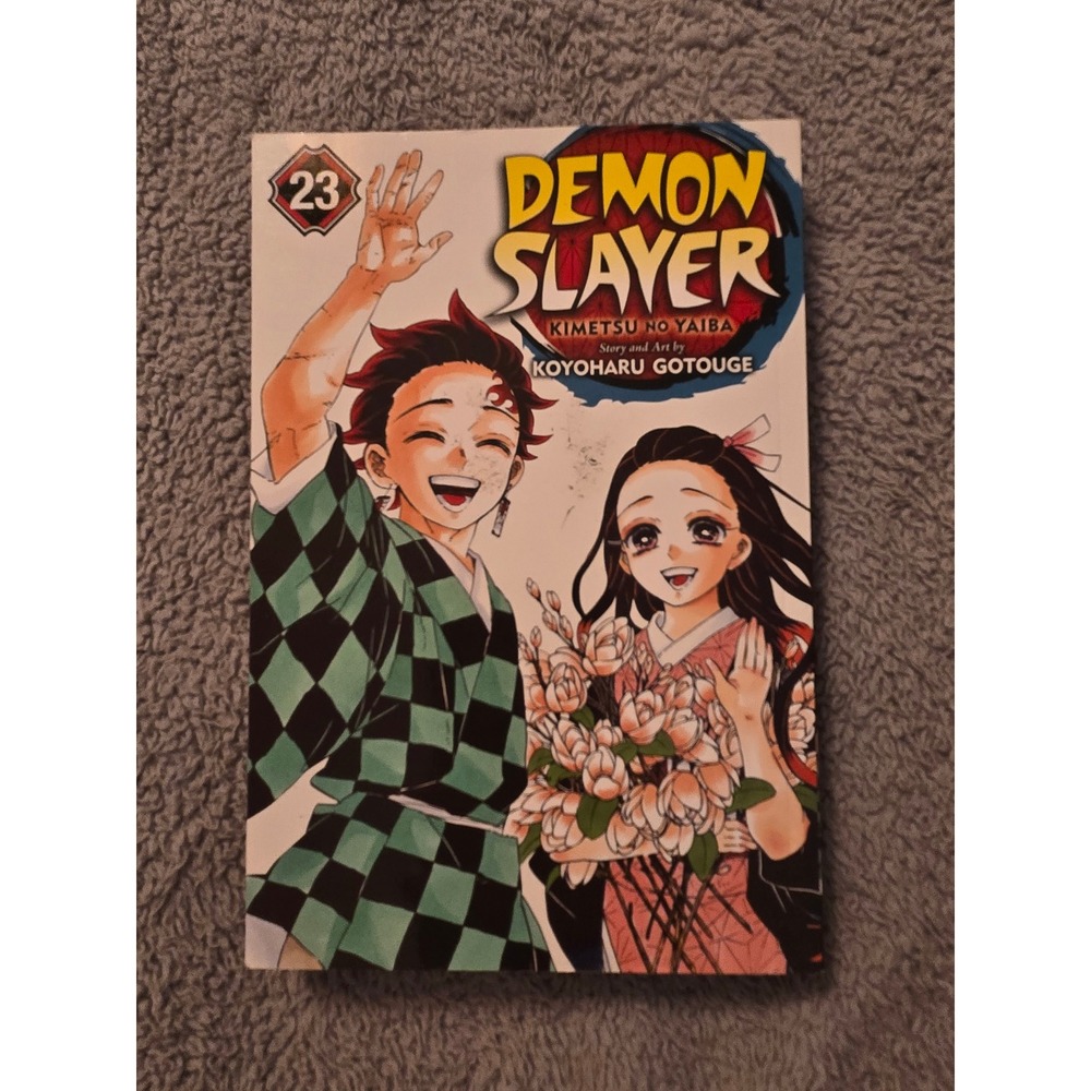 Demon Slayer Kimetsu no Yaiba Vol 23 Manga Final Volume Koyoharu Gotouge VIZ
